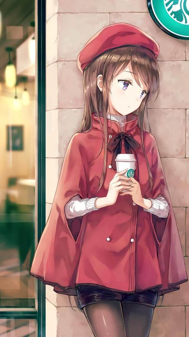 清纯可爱的二次元美少女，这也太可爱了吧