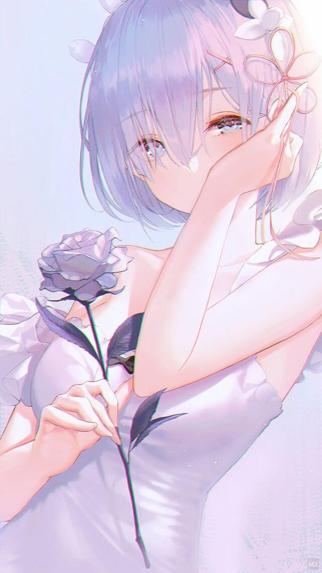 清纯可爱的二次元美少女，这也太可爱了吧