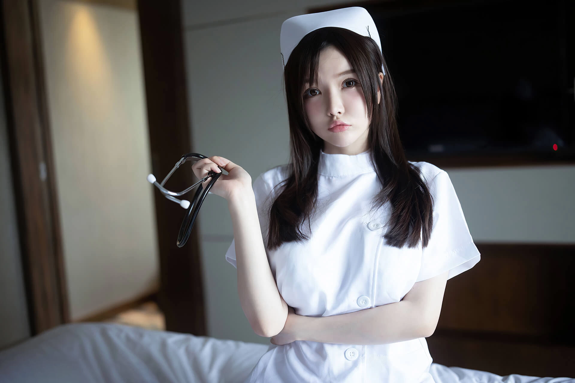 糯美子MINIbabe-cos护士图片