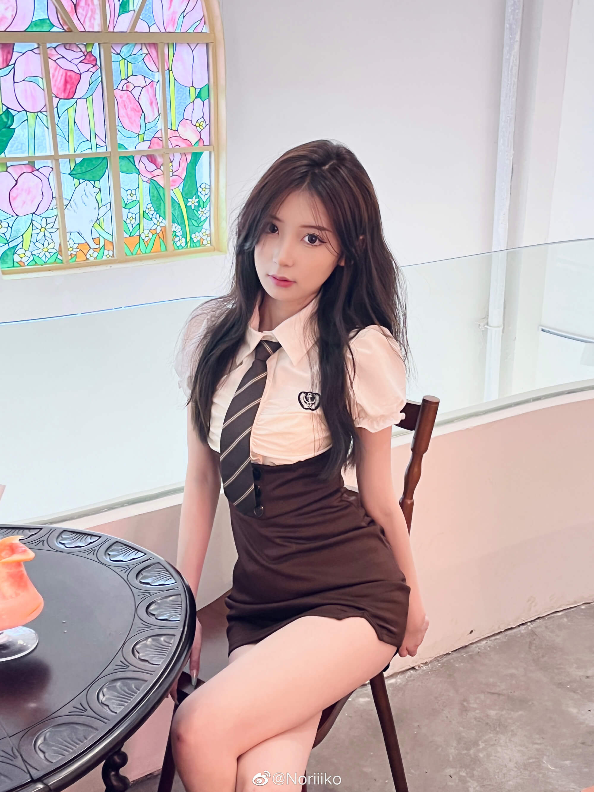 学院风小姐姐 Noriiiko气质可甜可欲不断撩拨网友身心