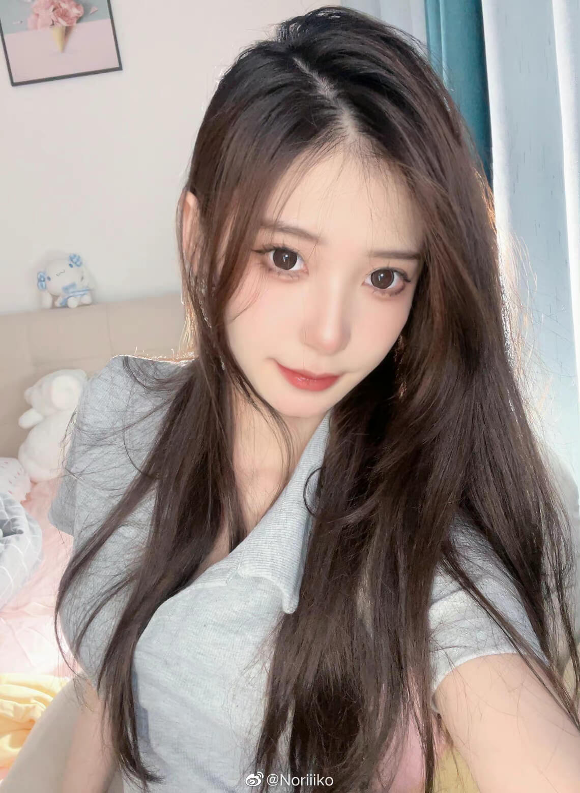 学院风小姐姐 Noriiiko气质可甜可欲不断撩拨网友身心