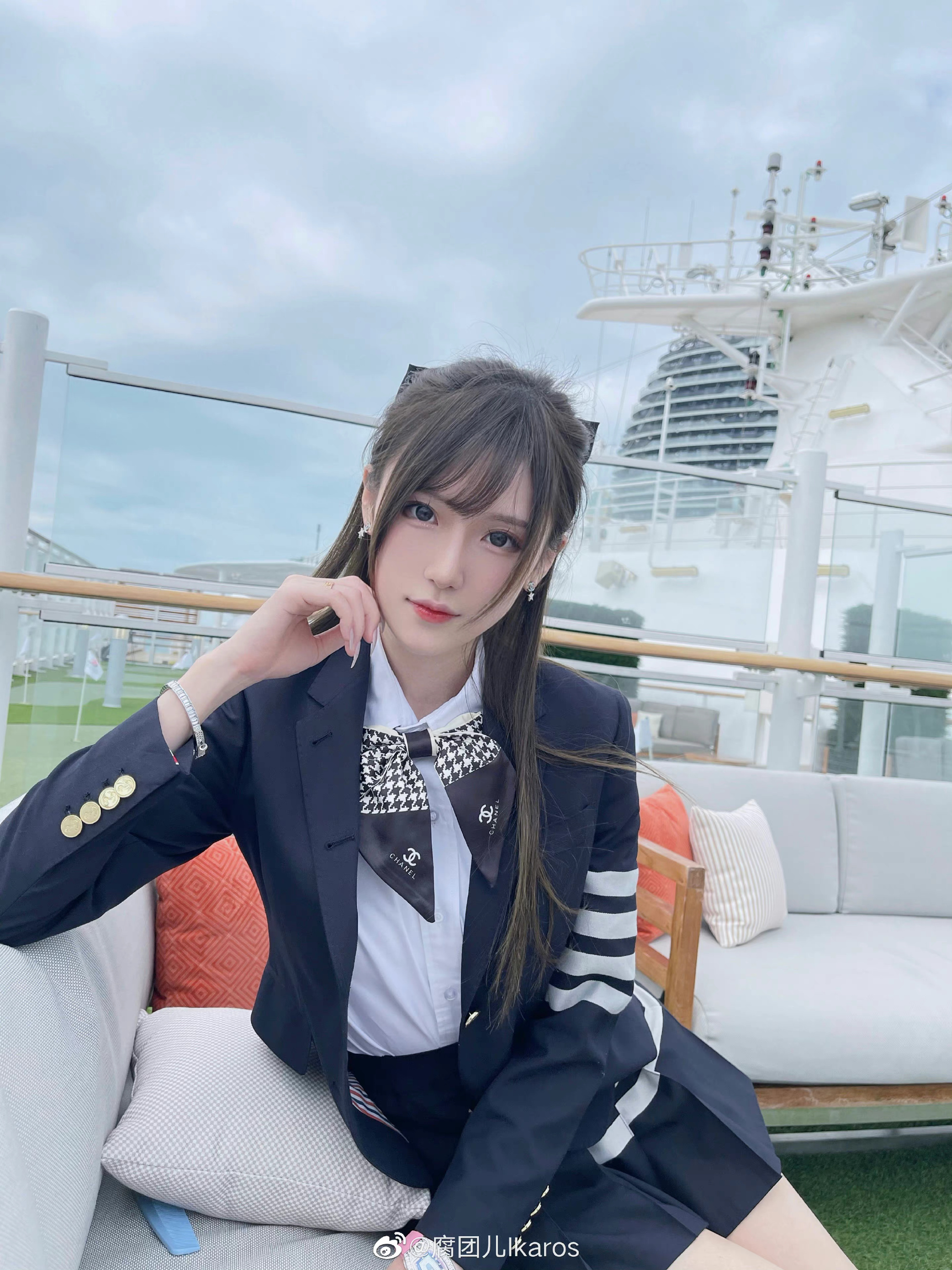 颜值主播-腐团儿Ikaros 近期动态照片