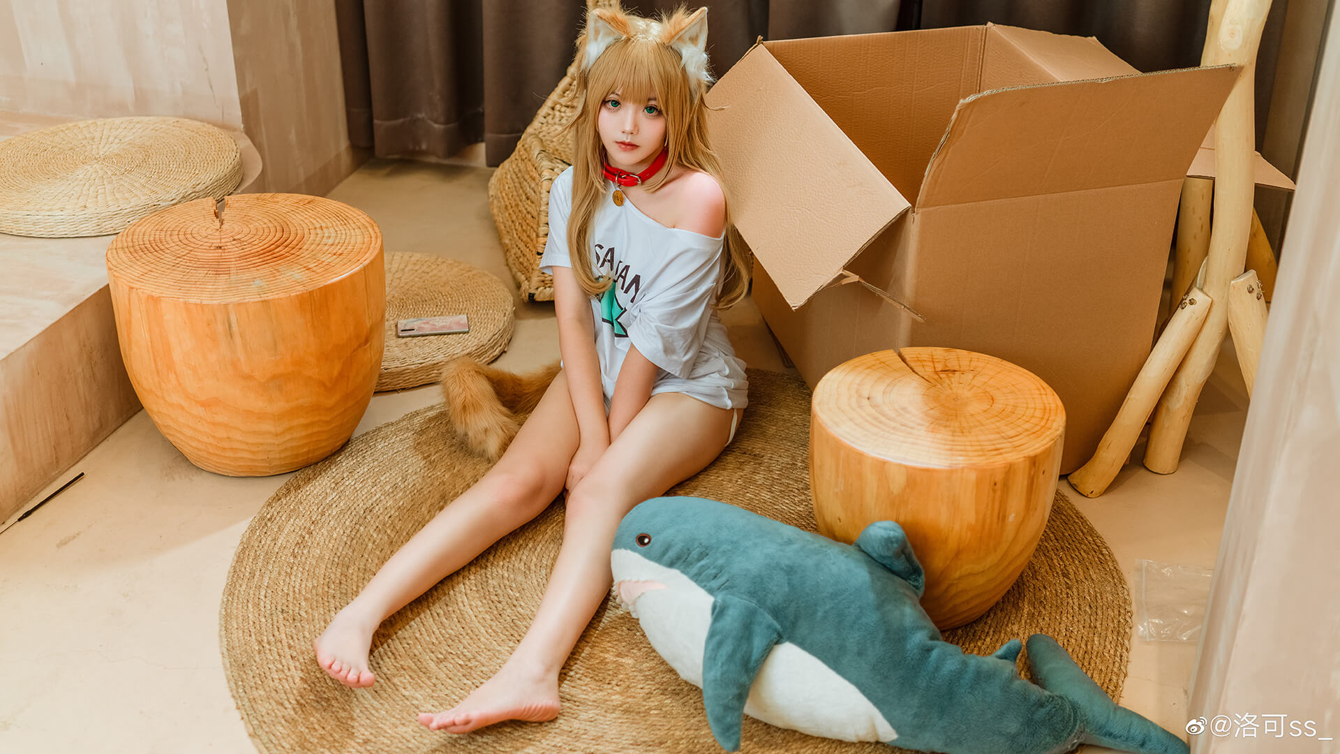 洛可ss_黄豆粉猫娘cos