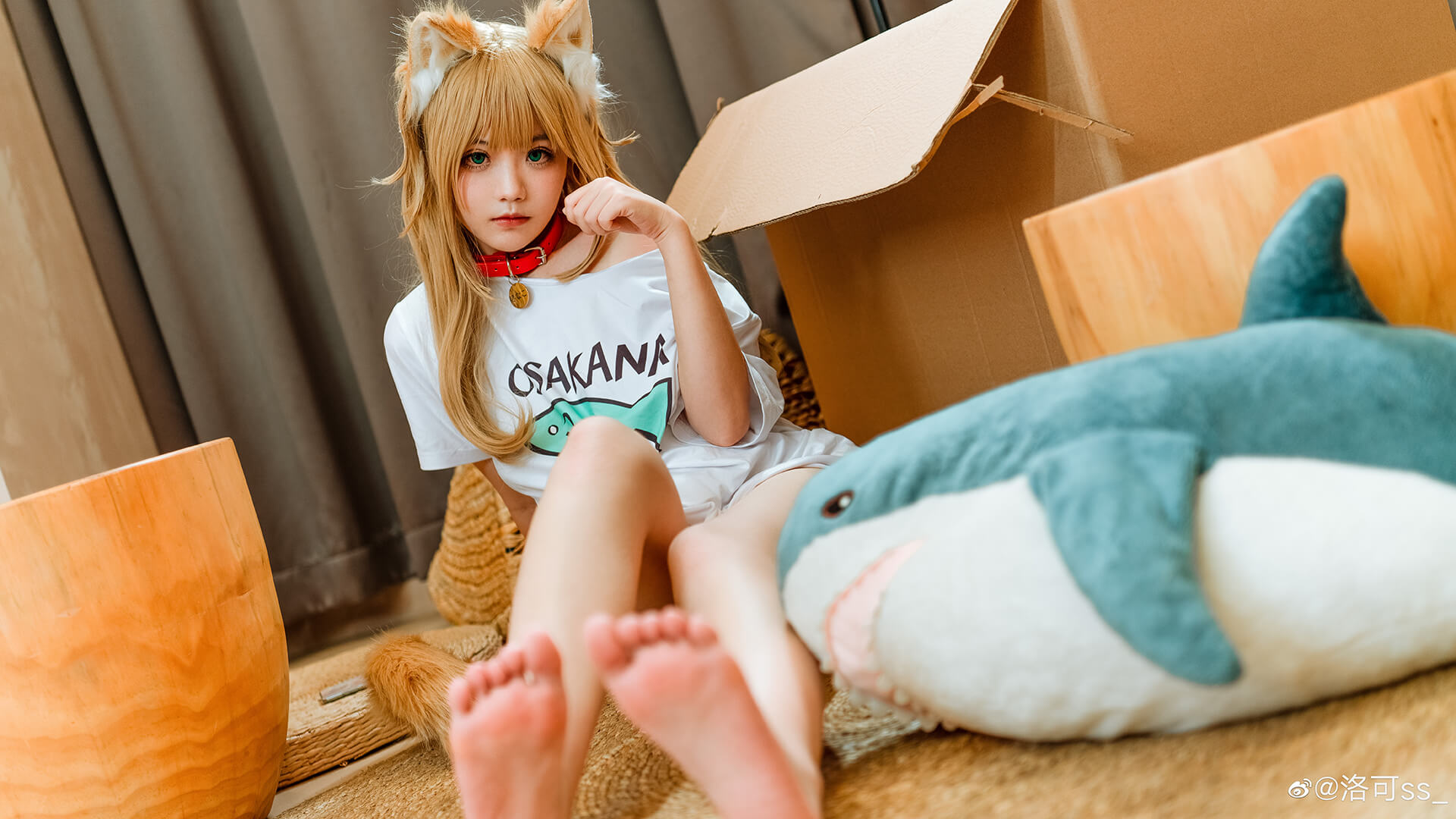 洛可ss_黄豆粉猫娘cos