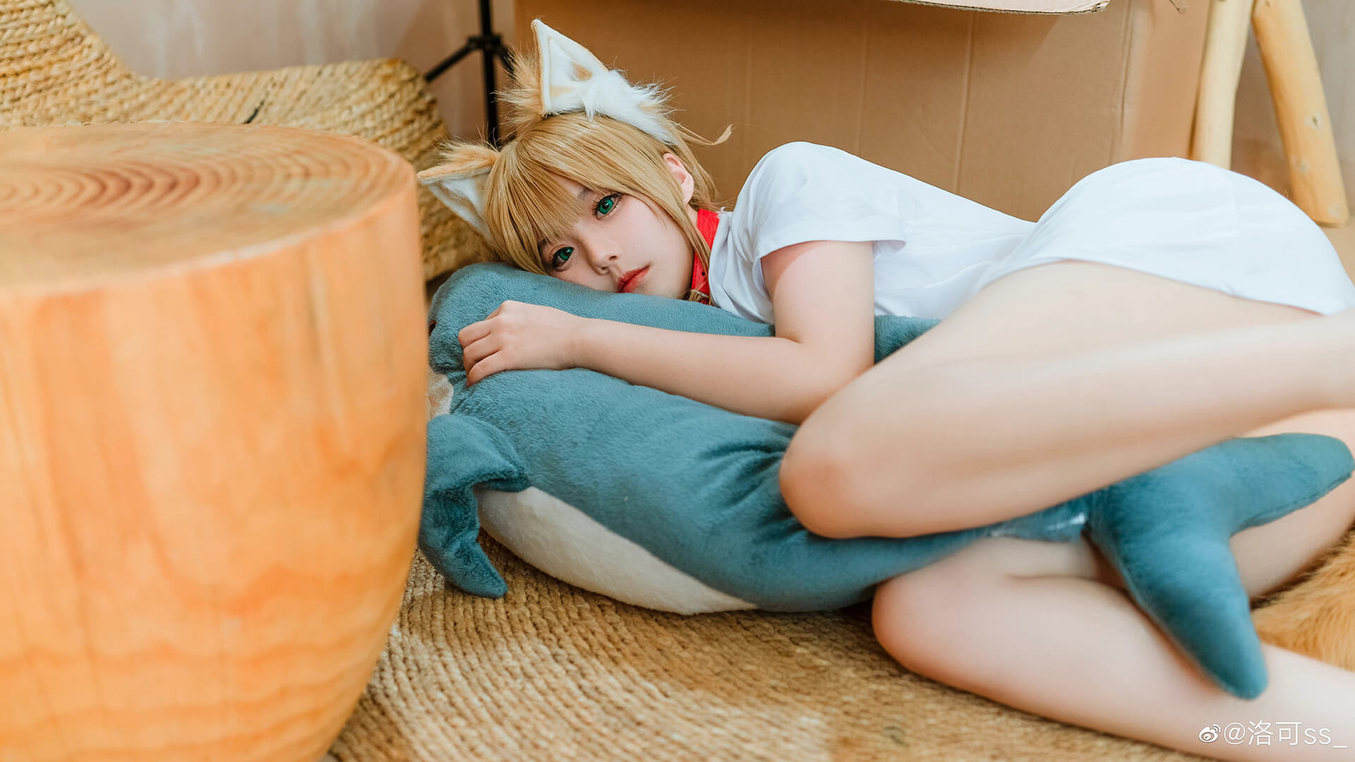 洛可ss_黄豆粉猫娘cos