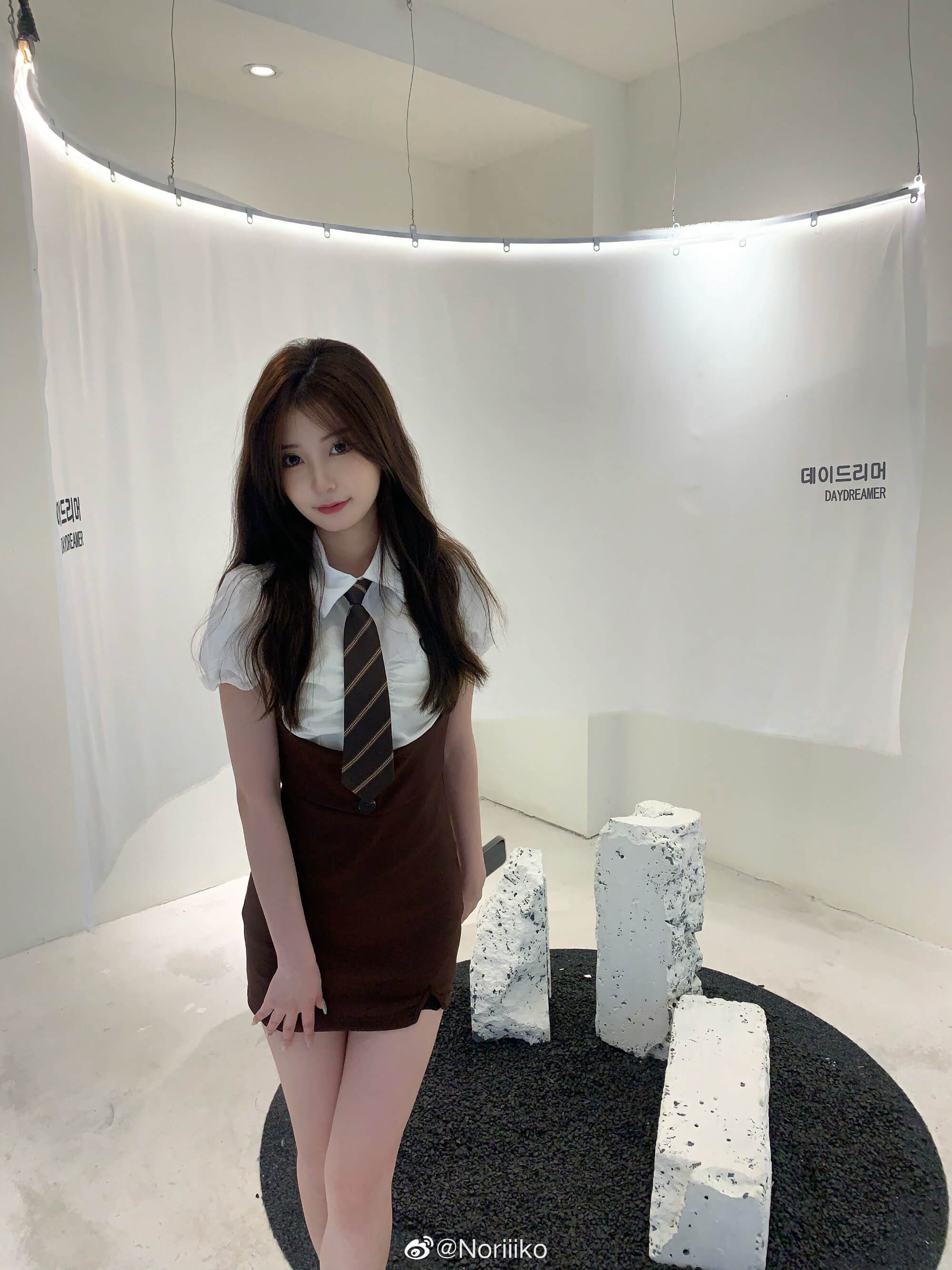 学院风小姐姐 Noriiiko气质可甜可欲不断撩拨网友身心