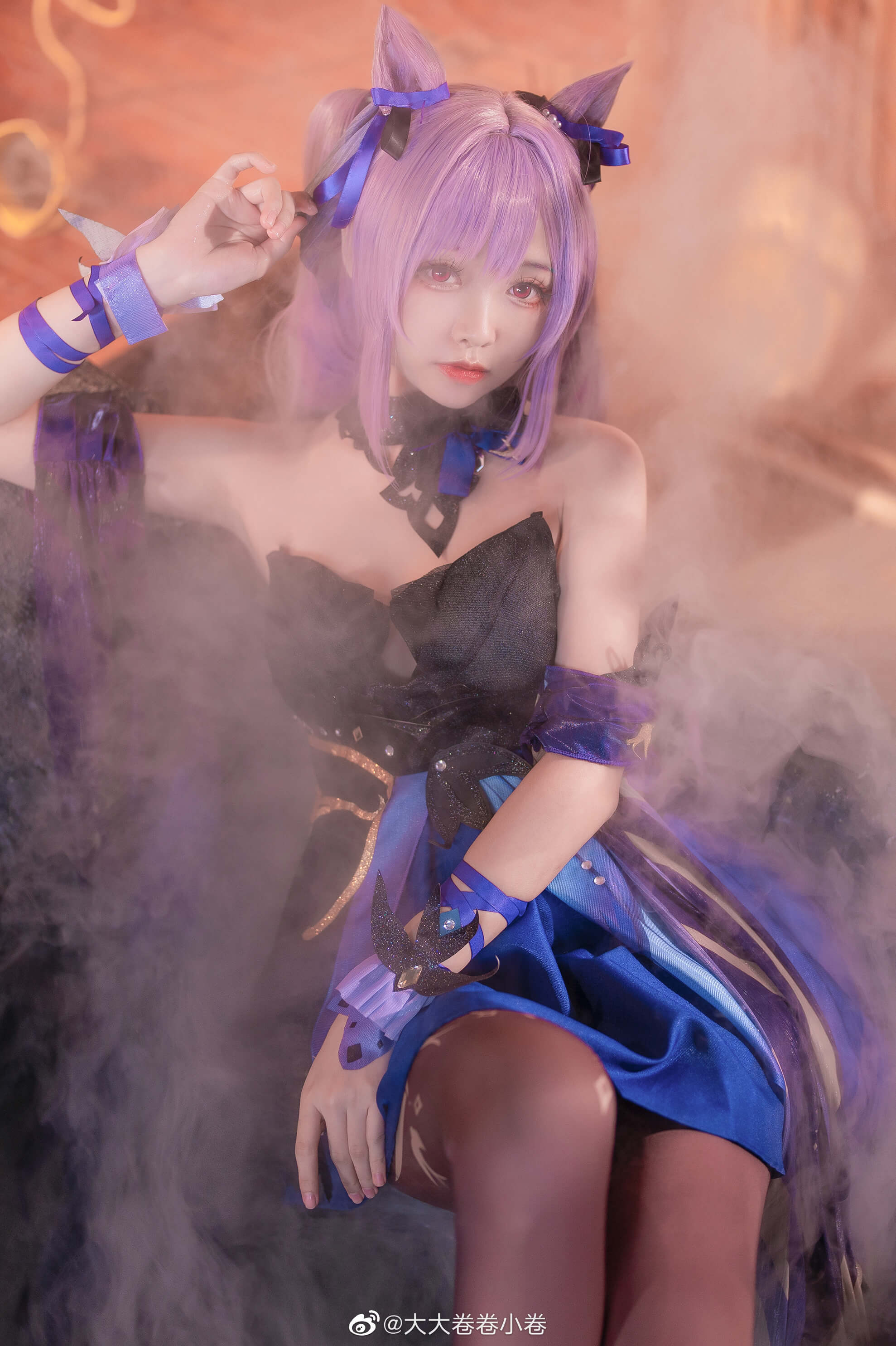 大大卷卷小卷-cos原神刻晴 霓裾翩跹