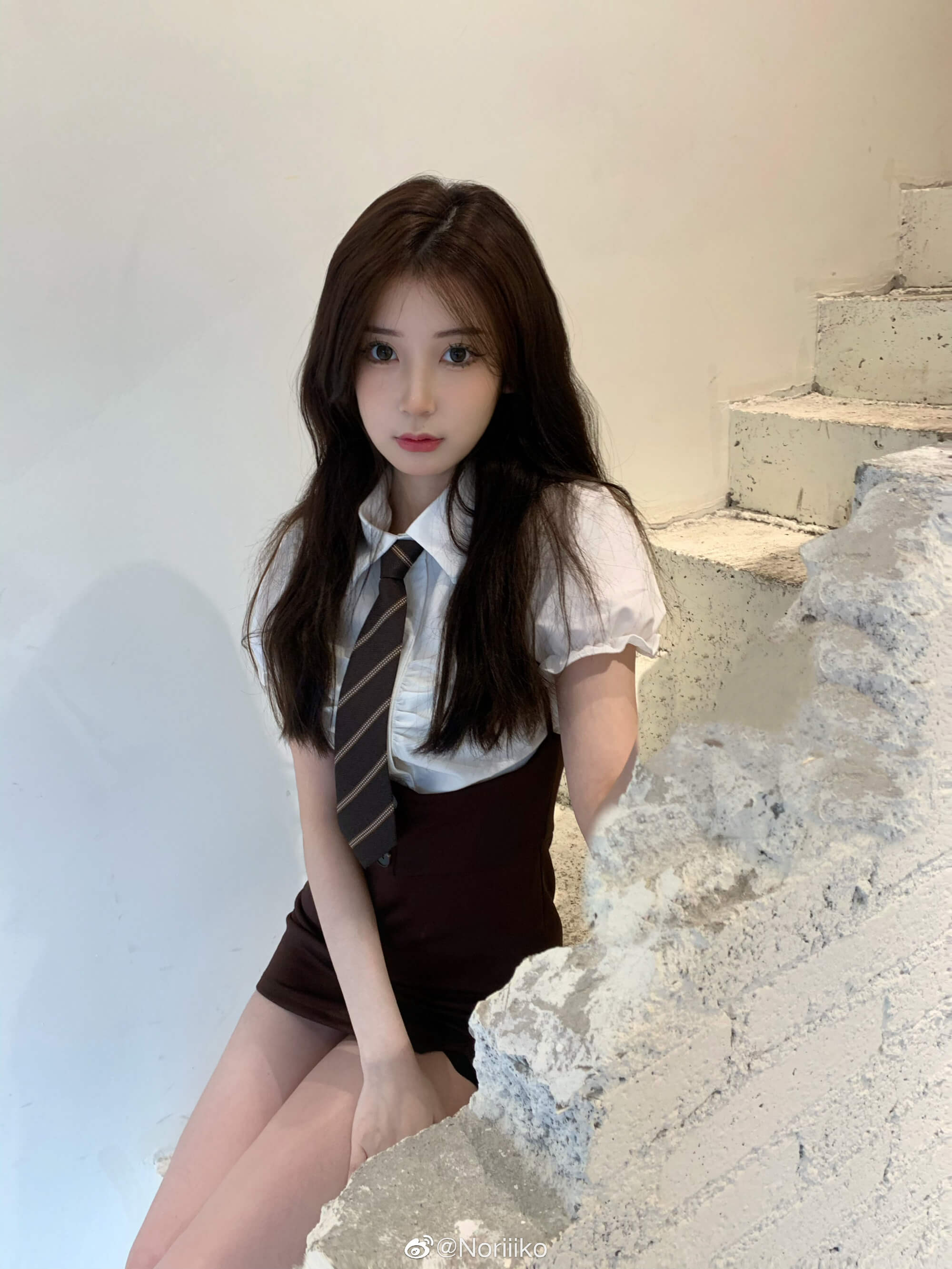 学院风小姐姐 Noriiiko气质可甜可欲不断撩拨网友身心
