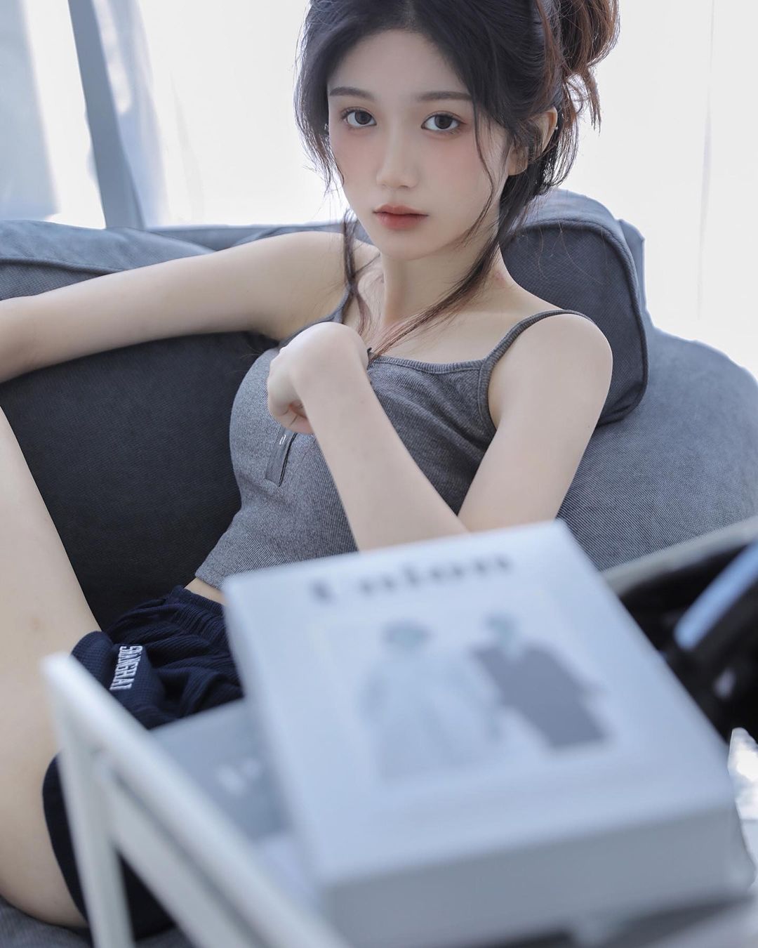 清纯美女 鱼子鱼子u,居家女友写真图片