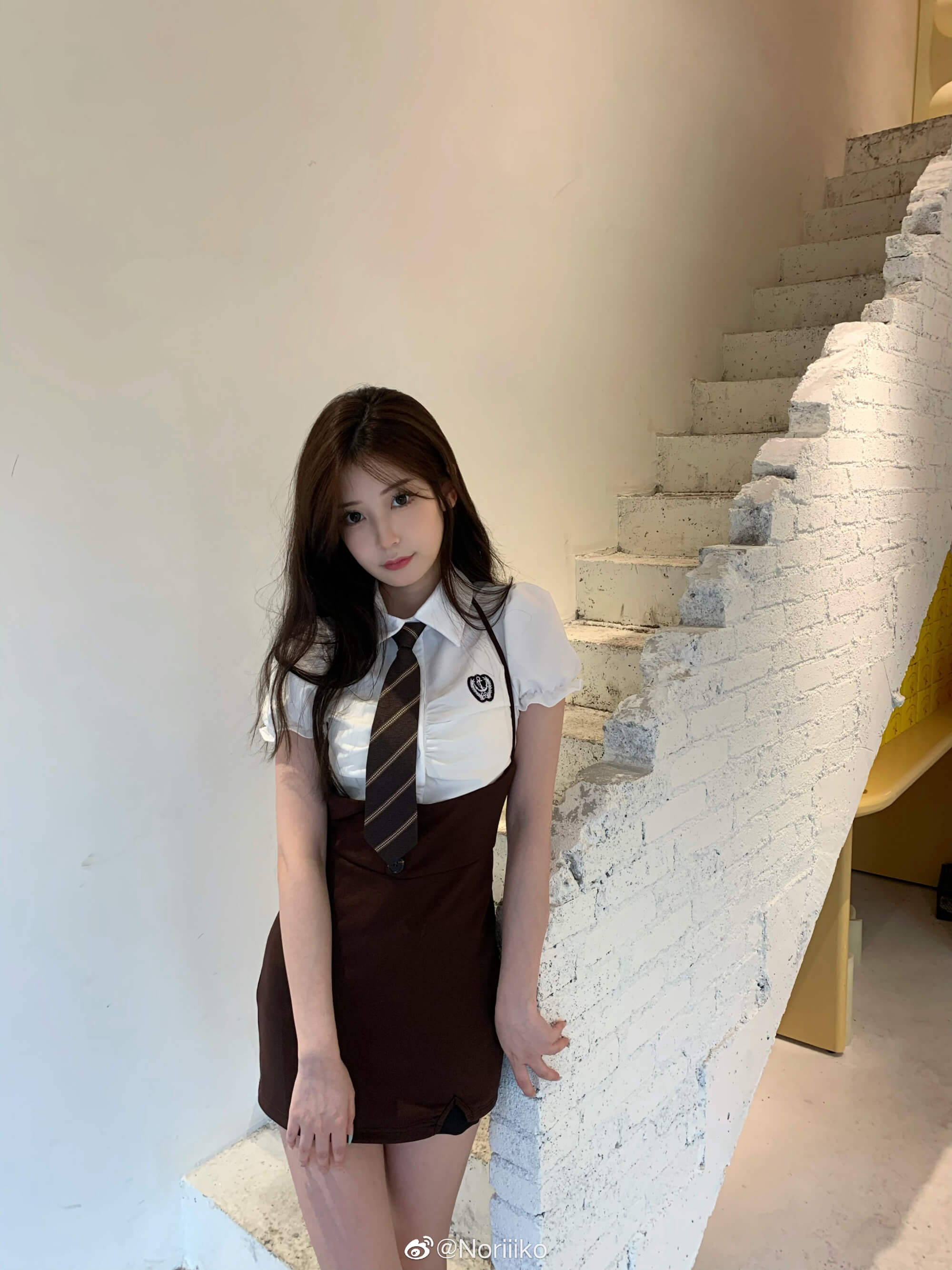 学院风小姐姐 Noriiiko气质可甜可欲不断撩拨网友身心