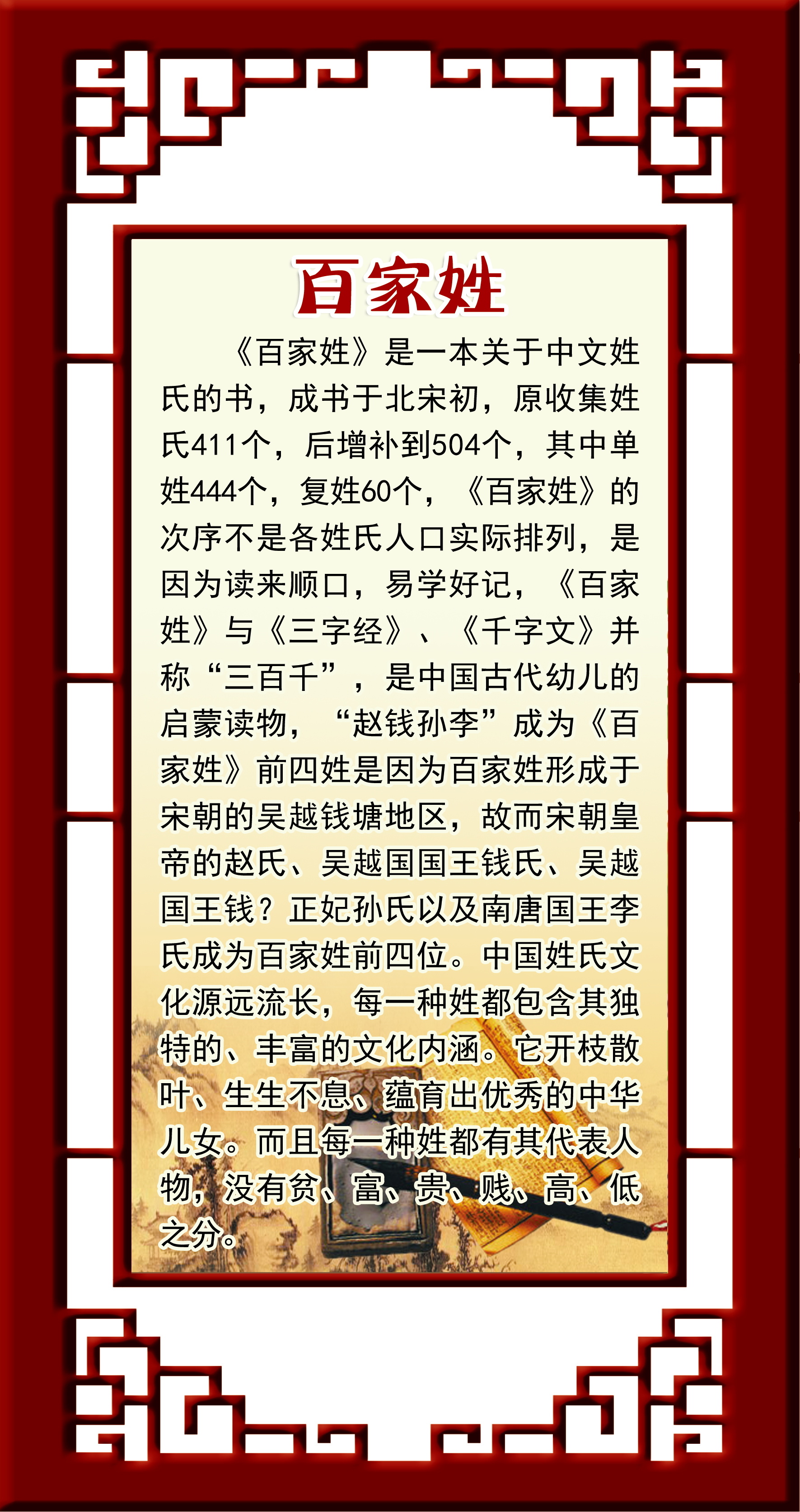 百家姓完整版，最新百家姓前十排名