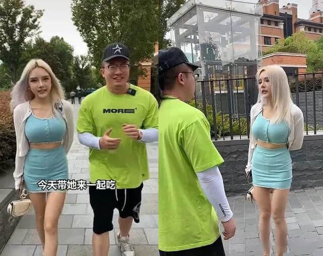 抖音李二狗9.32游泳池视频是什么梗 女主到底是谁？