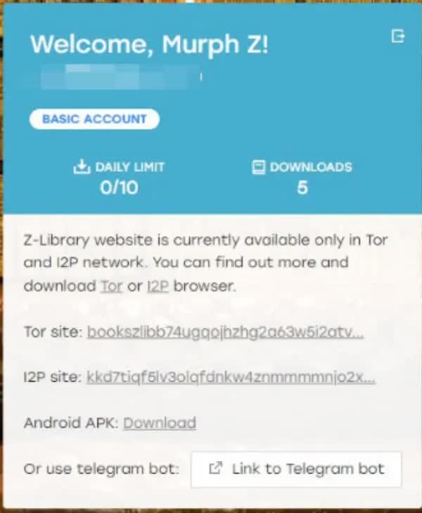 Z-Library图书馆最全下载方式汇总