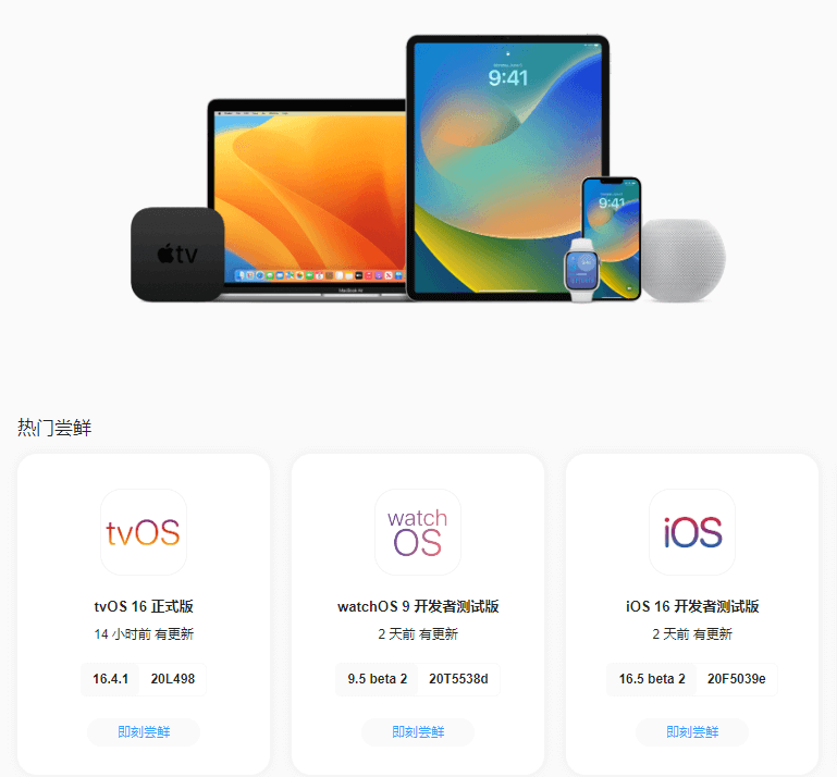 iBeta 尝鲜派-beta描述文件安装，更新iOS开发测试版