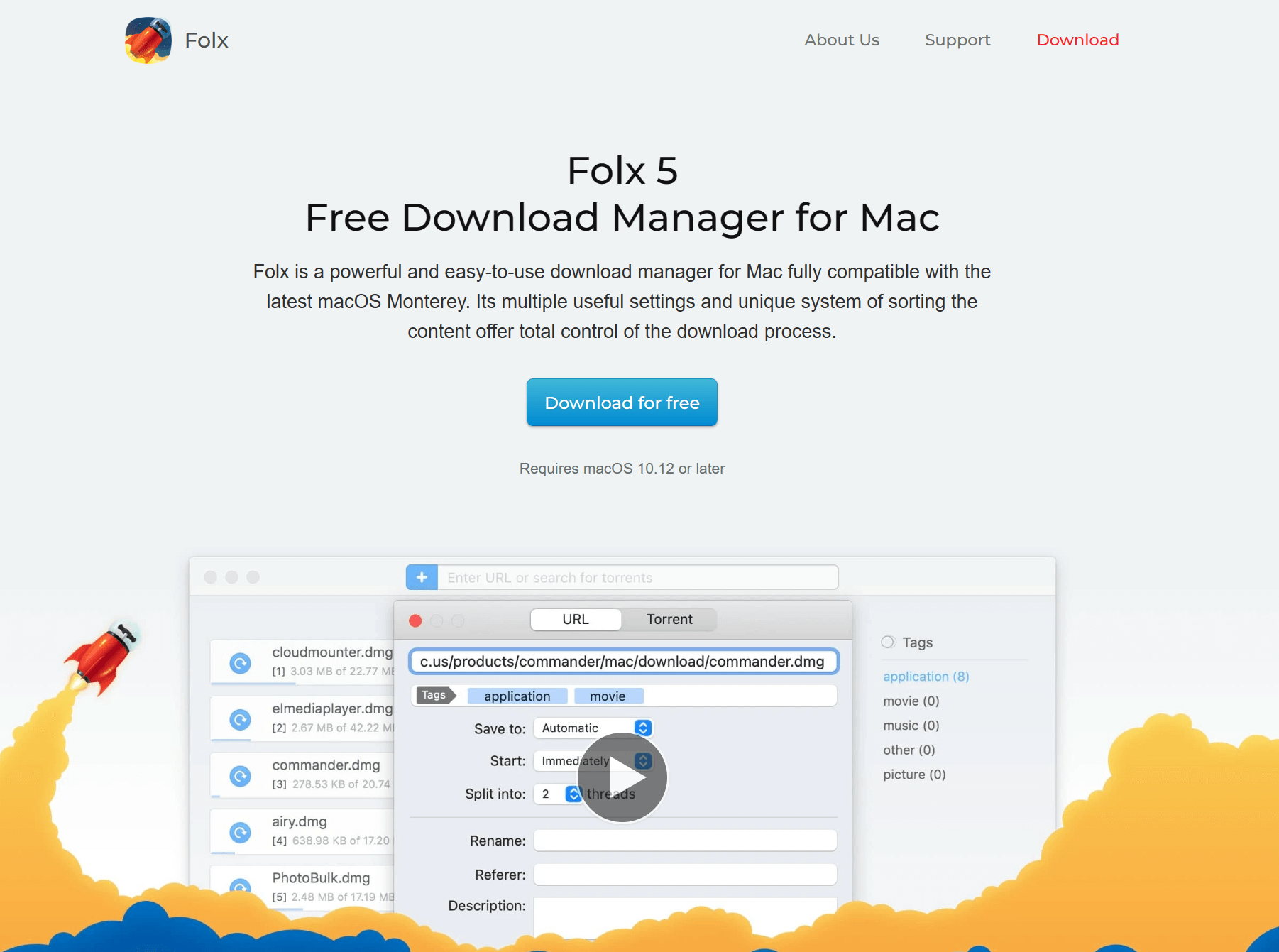 国外常用的12款下载工具推荐-支持BT种子/磁力链接等资源下载！