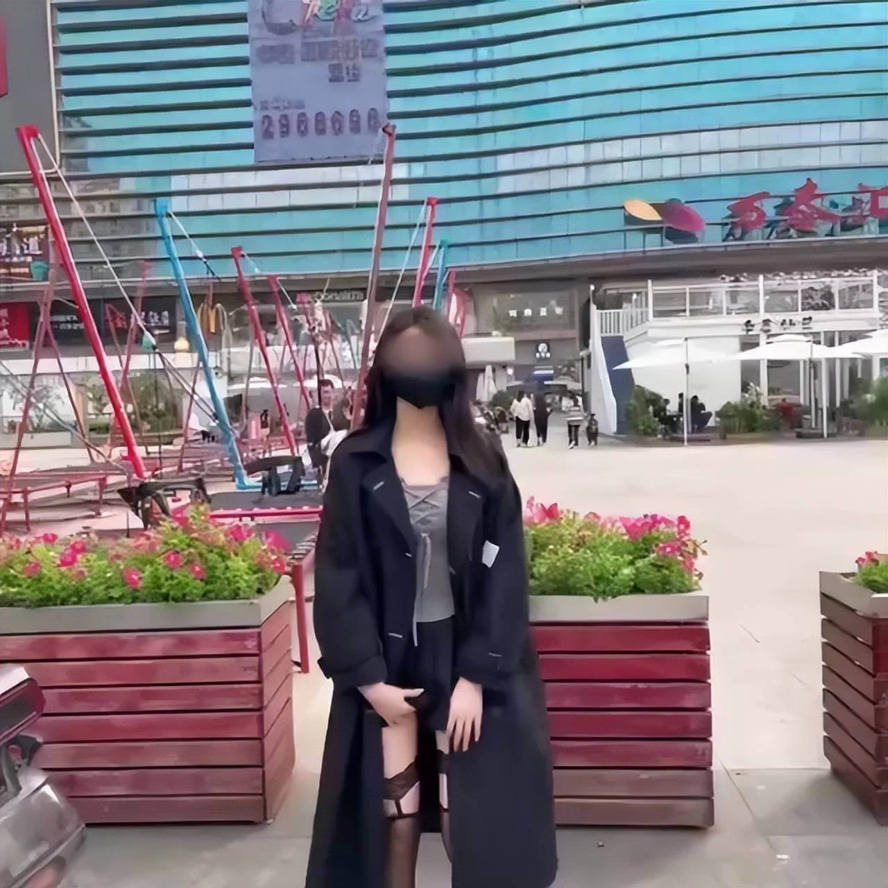 广东揭阳普宁周某娜和林某松当街拍视频被爆