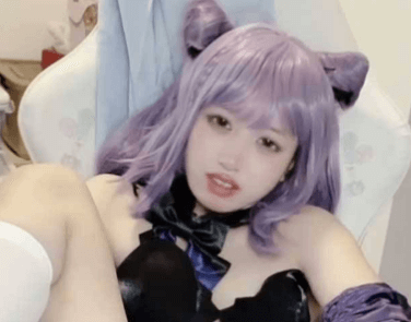 推特高颜值coser香蕉不呐呐，COS原神刻晴视频合集
