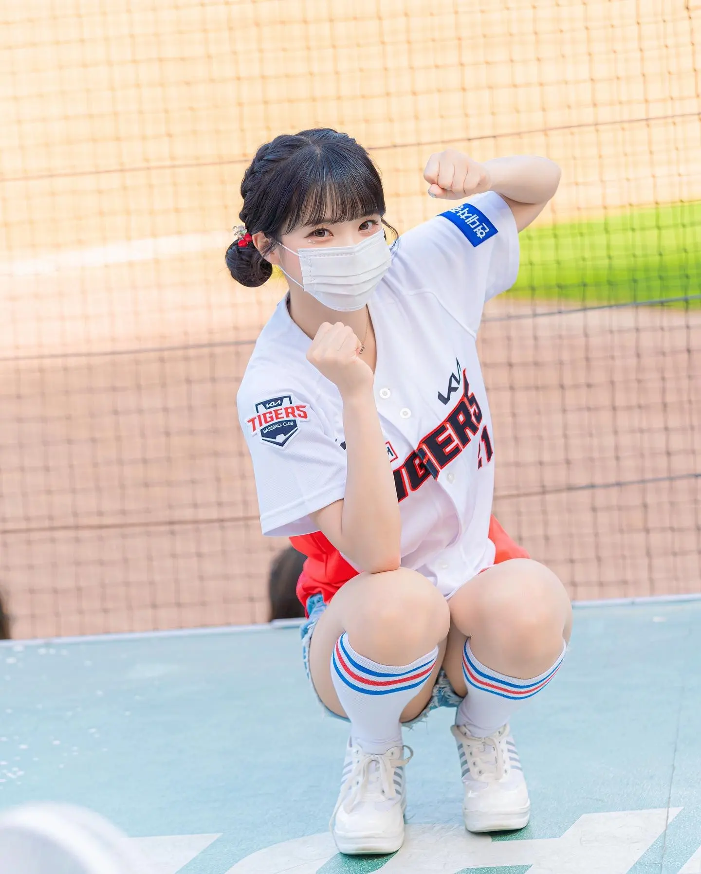 李多慧近期照片 性感又不失甜美可爱的啦啦操队长