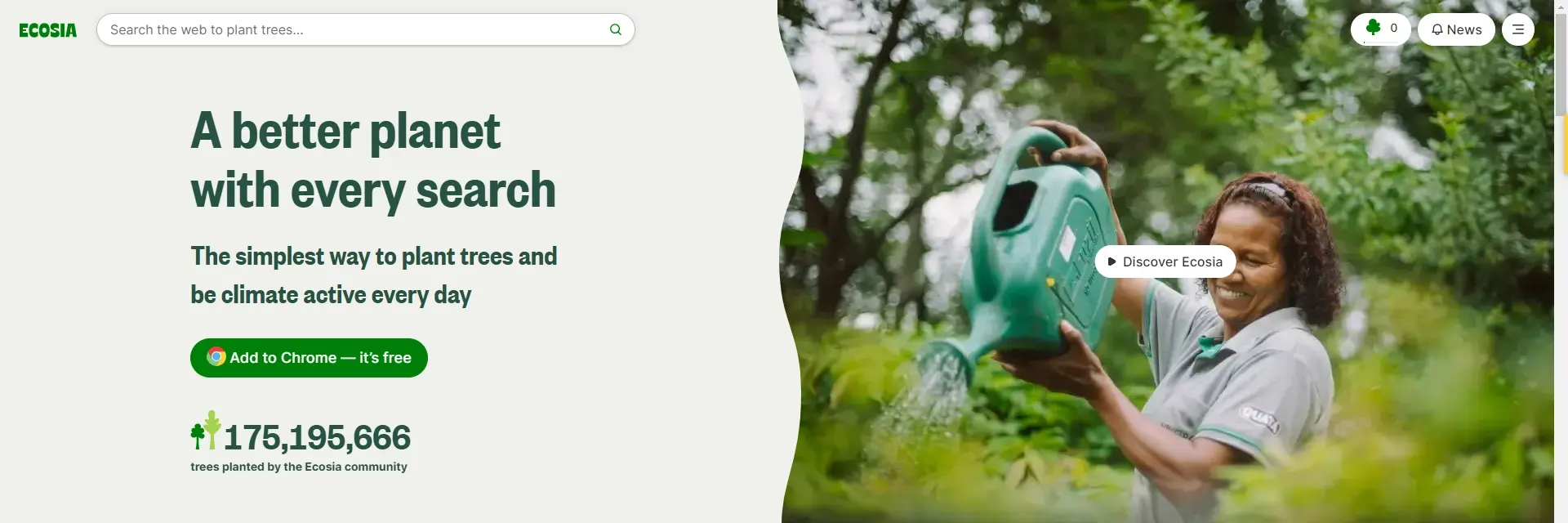 Ecosia是什么网站？为什么说Ecosia是必备的搜索引擎