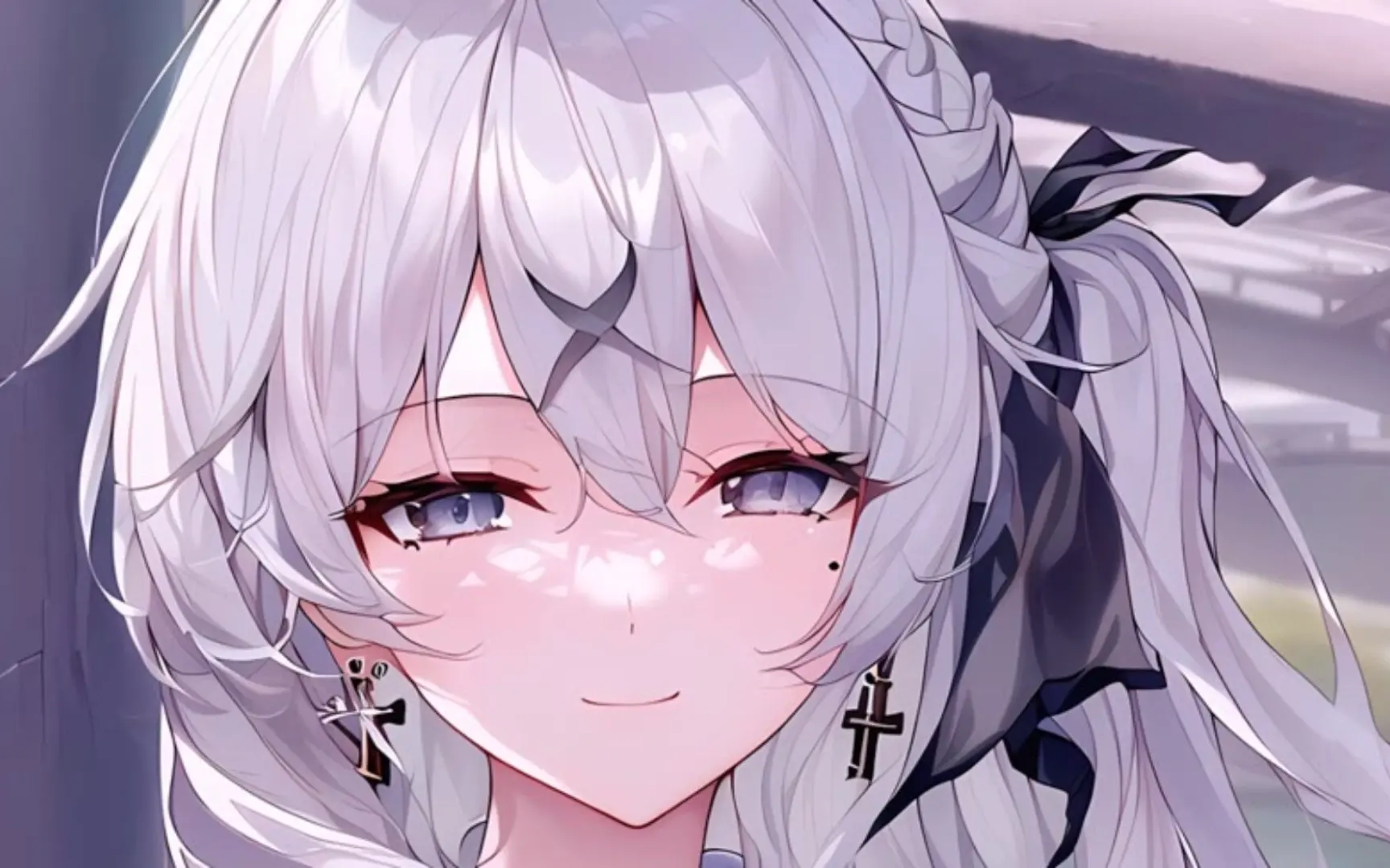 崩坏3趴在桌子上的布洛妮娅图片，来源于同人漫画