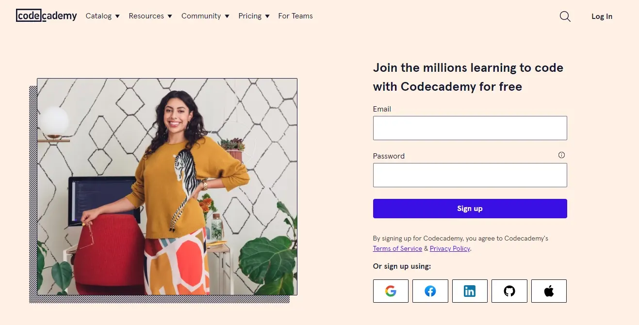 Codecademy - 在线编程课程学习教育平台