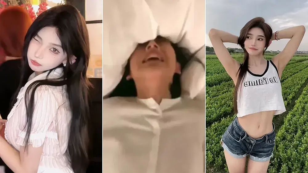 抖音网红小羊没烦恼塌房54秒约会视频被爆，男友全网寻找女主