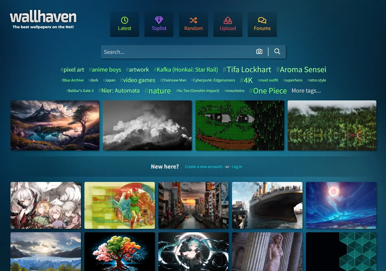Wallhaven-免费高清壁纸图片下载网站