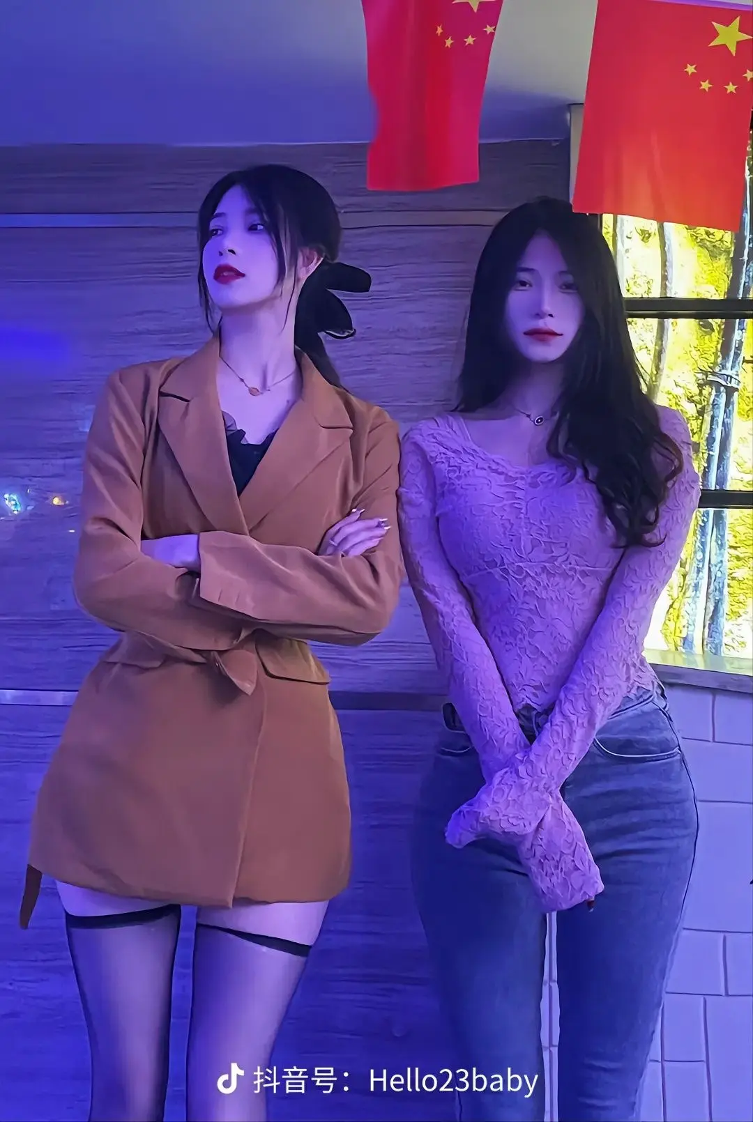 抖音路虎代言人秀儿和妹妹的瓜