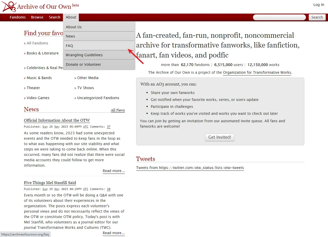 ao3官网入口-home archive of own our中文版网址链接
