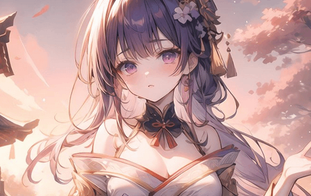 雷电将军n开襟乳液狂飙图片，雷电将军狂飙图漫画是同人作品吗-1