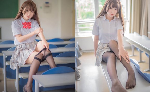 B站《白金Saki》微博网红COSER,白金ikaS图片