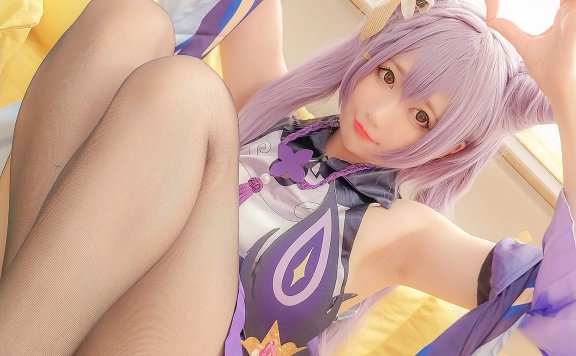 nagisa魔物喵-原神刻晴cos