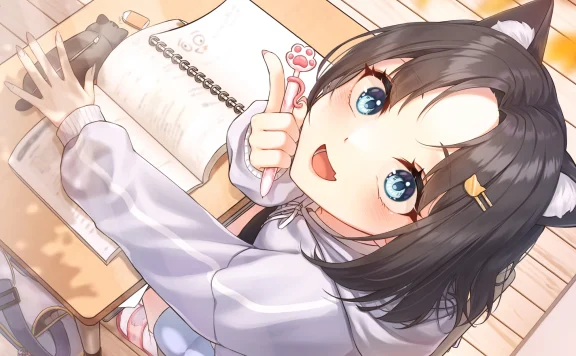 动漫壁纸1127期-宛如熊熊火焰，红叶插画特辑