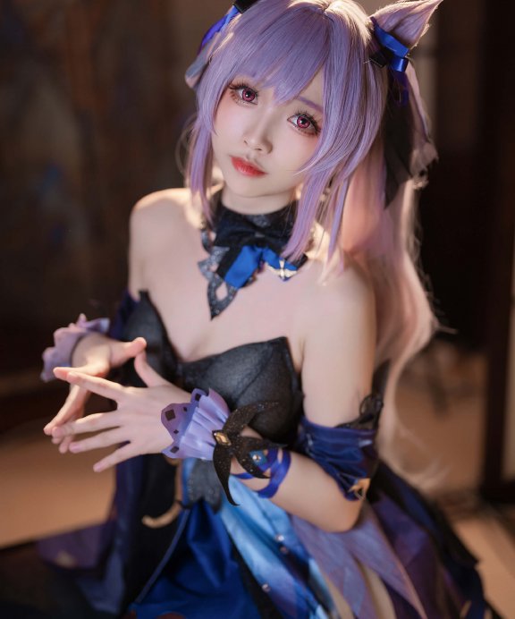 大大卷卷小卷-cos原神刻晴 霓裾翩跹