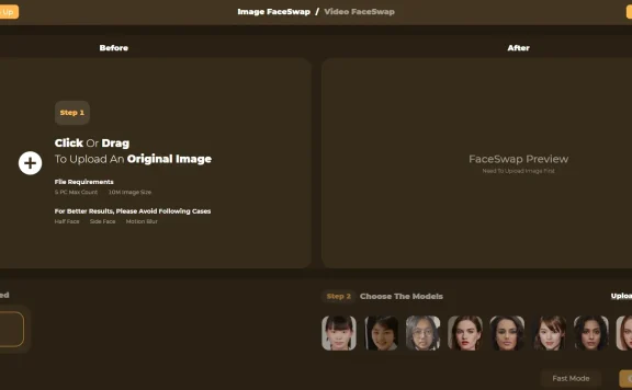 facehub-免费的AI换脸工具网站，支持视频和图片