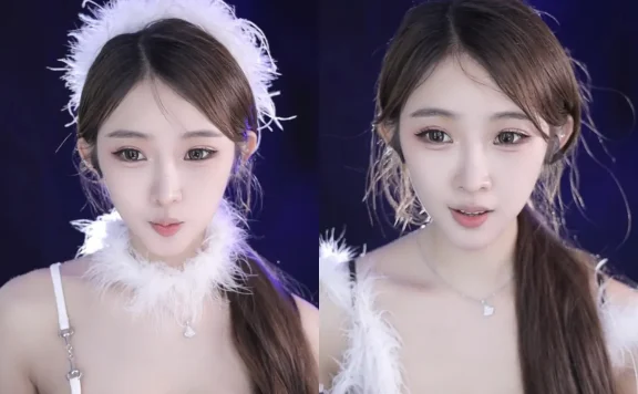 斗鱼女主播奶优米改名姜妍妍，现身站外开播