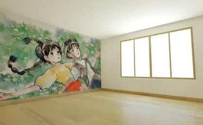 PS贴图教程，用PS制作墙面效果图