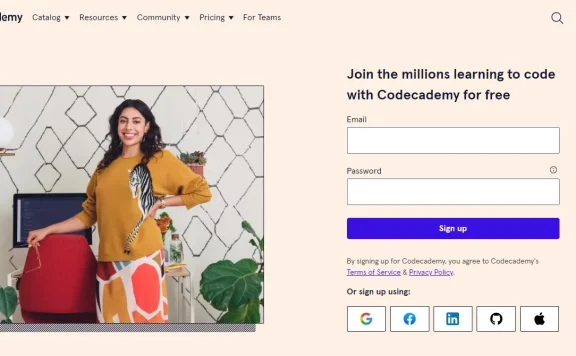 Codecademy - 在线编程课程学习教育平台