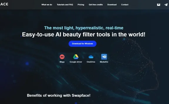 Swapface - 免费实时直播视频AI换脸软件