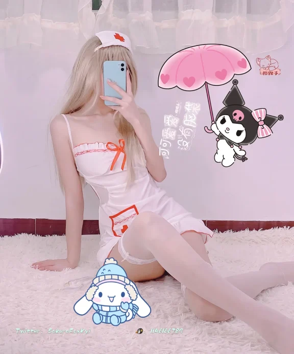 极品推特网红coser樱狸子