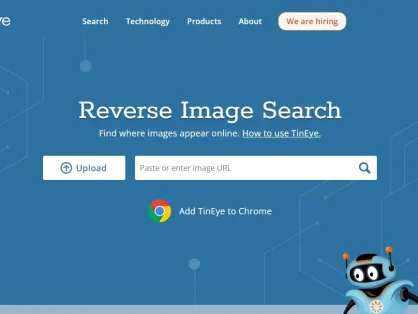 TinEye识图 - 强大的以图搜图反向图片搜索网站