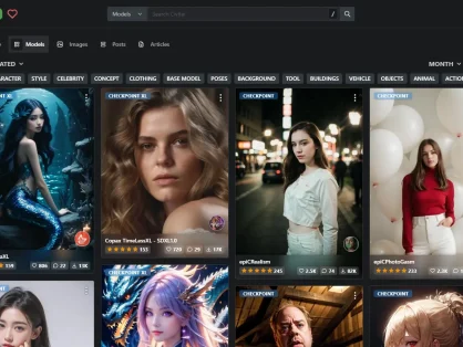 Civitai(C站)-AI绘画图片生成模型资源下载网站