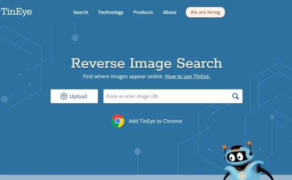 TinEye识图 - 强大的以图搜图反向图片搜索网站